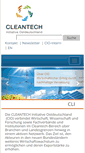Mobile Screenshot of cleantech-ost.de